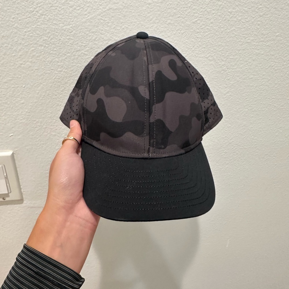 Camouflage Black Cap